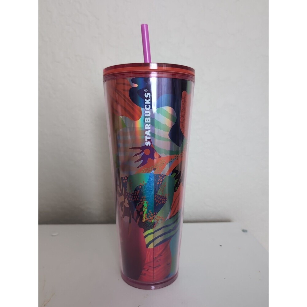 Starbucks Summer 2024 Maximal Summer Cold Cup 24 Oz. Tumbler